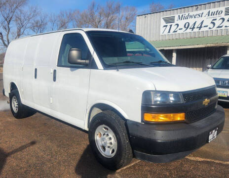 2019 Chevrolet Express for sale at Midwest Auto of Siouxland, INC in Lawton IA