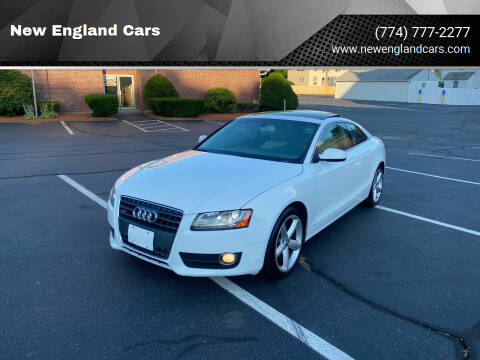 2010 Audi A5 for sale at New England Cars in Attleboro MA