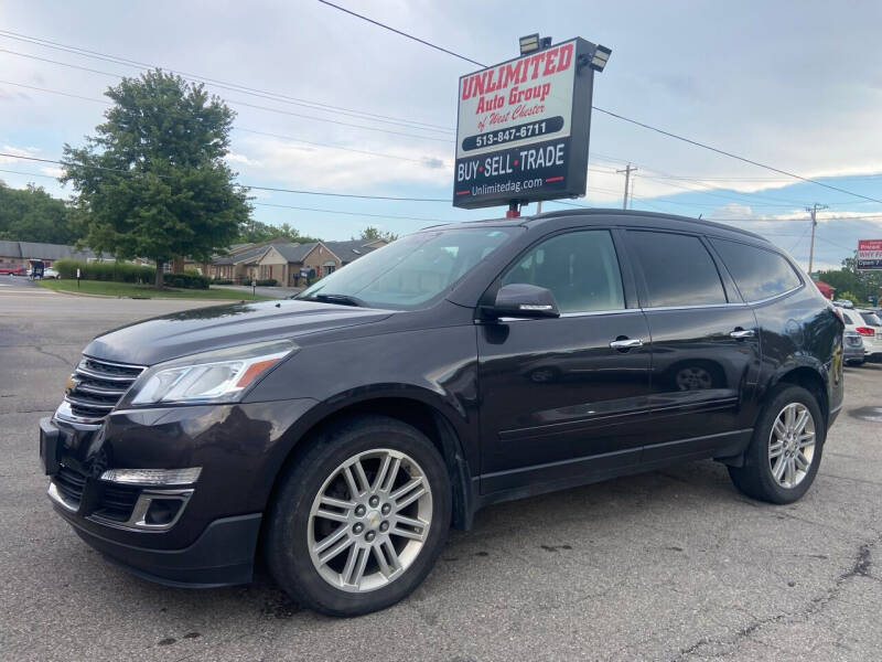 2015 Chevrolet Traverse for sale at Unlimited Auto Group in West Chester OH