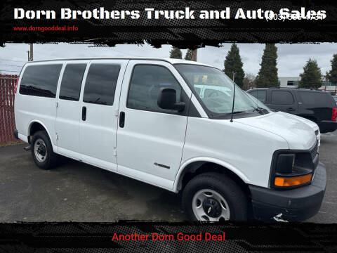 2005 Chevrolet Express for sale at Dorn Brothers Truck and Auto Sales in Salem OR