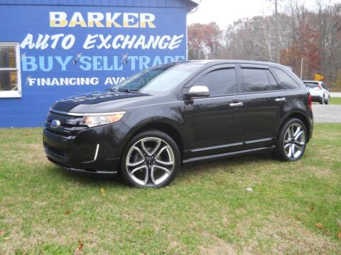 2013 Ford Edge for sale at BARKER AUTO EXCHANGE in Spencer IN