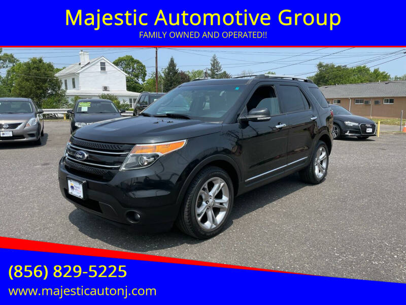 2013 Ford Explorer for sale at Majestic Automotive Group in Cinnaminson NJ