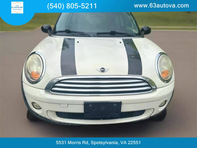 2010 MINI Cooper for sale at 63 Auto Inc in Spotsylvania, VA