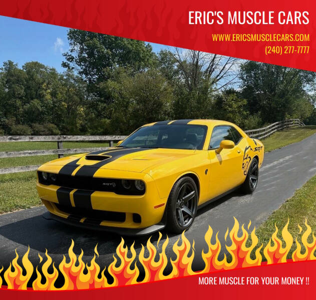 2018 Dodge Challenger for sale at Eric's Muscle Cars in Clarksburg MD