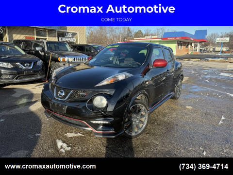 2014 Nissan JUKE for sale at Cromax Automotive in Ann Arbor MI