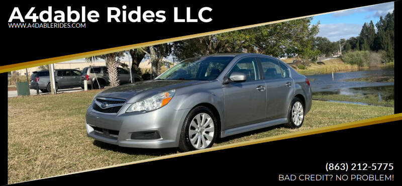 2011 Subaru Legacy for sale at A4dable Rides LLC in Haines City FL