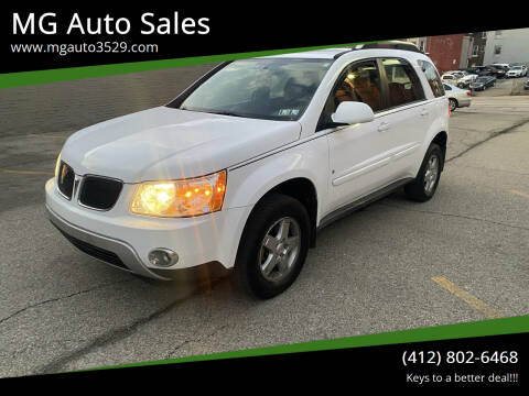 2007 Pontiac Torrent for sale at MG Auto Sales in Pittsburgh PA