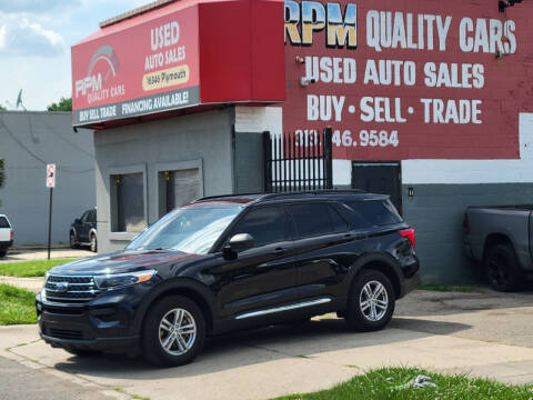 2022 Ford Explorer for sale at RPM Quality Cars in Detroit MI