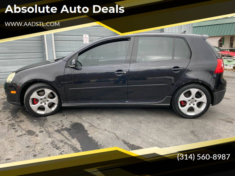 2008 Volkswagen GTI for sale at Absolute Auto Deals in Barnhart MO