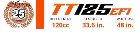 2025 Kayo TT 125 EFI