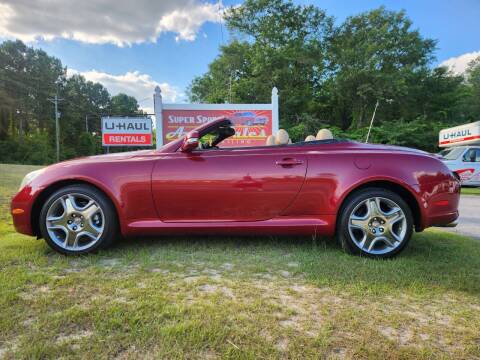 2009 Lexus SC 430 for sale at Super Sport Auto Sales in Hope Mills NC