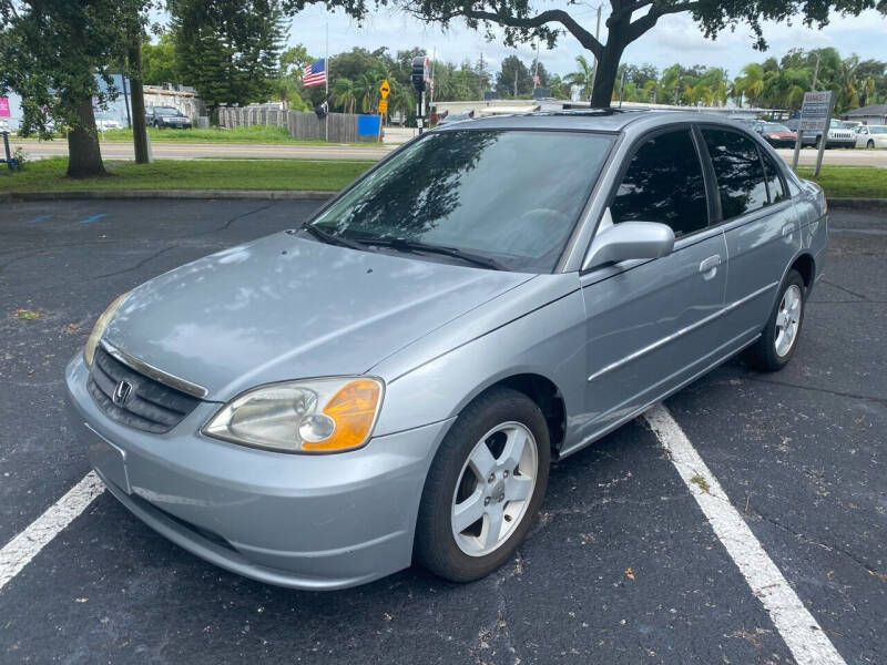 2002 Honda Civic for sale at Florida Prestige Collection in Saint Petersburg FL
