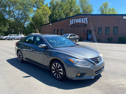 2018 Nissan Altima for sale at Autohaus of Greensboro in Greensboro NC