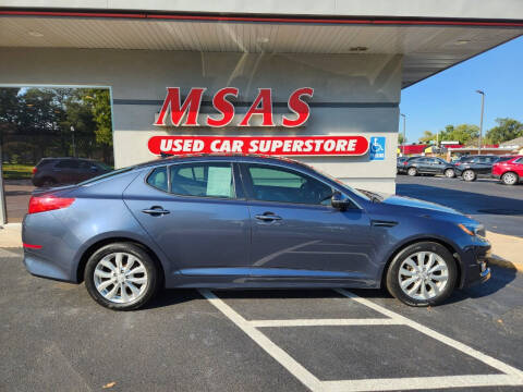 2015 Kia Optima for sale at MSAS AUTO SALES in Grand Island NE