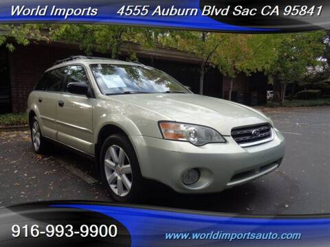 2006 Subaru Outback for sale at World Imports in Sacramento CA