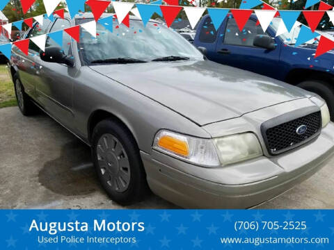 2007 Ford Crown Victoria for sale at Augusta Motors in Augusta GA