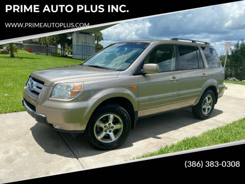 2007 Honda Pilot for sale at PRIME AUTO PLUS INC. in Daytona Beach FL