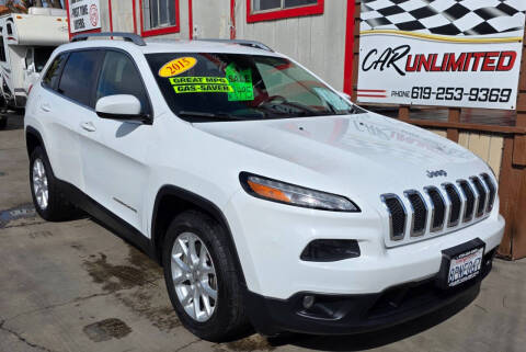 2015 Jeep Cherokee for sale at Car Unlimited in Chula Vista CA