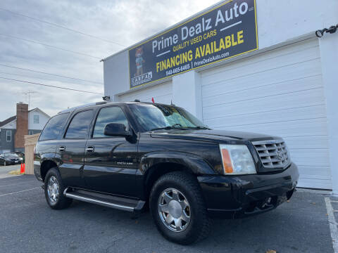2004 Cadillac Escalade for sale at Prime Dealz Auto in Winchester VA