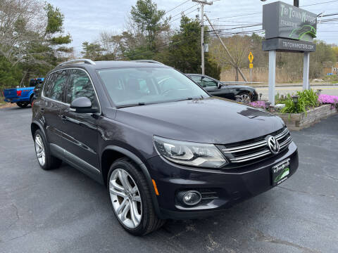 2016 Volkswagen Tiguan for sale at Tri Town Motors in Marion MA