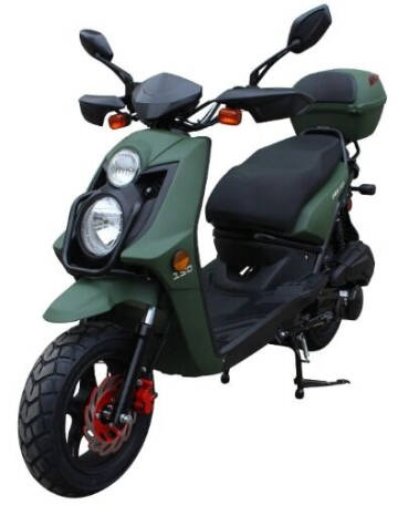2019 Nitro 150cc Matte Finish 4 Stroke Moped Scooter