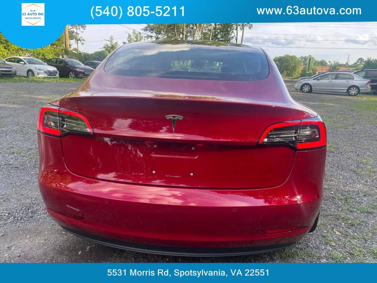 2018 Tesla Model 3 for sale at 63 Auto Inc in Spotsylvania, VA