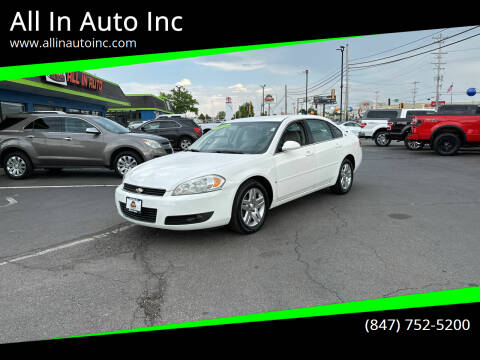 2006 Chevrolet Impala for sale at All In Auto Inc in Palatine IL