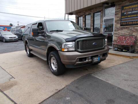 2004 Ford Excursion for sale at Preferred Motor Cars of New Jersey in Keyport NJ