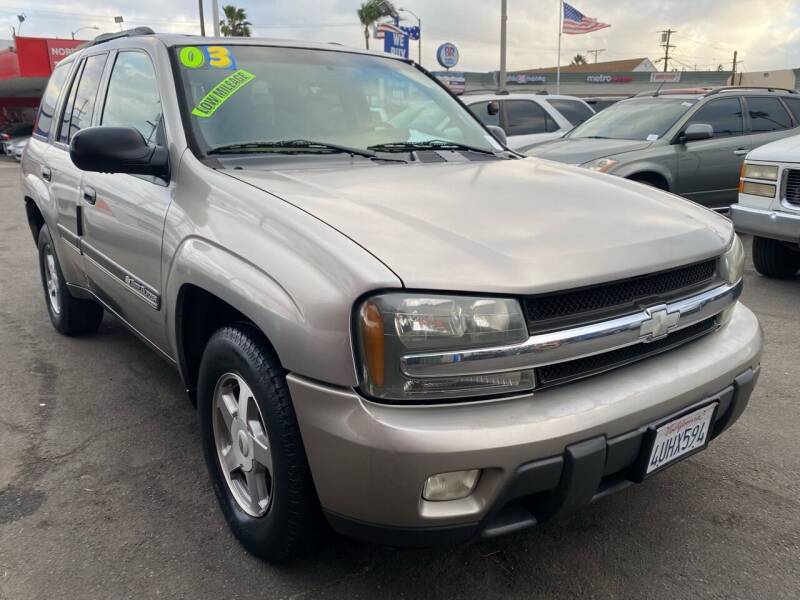 2002 Chevrolet TrailBlazer for sale at North County Auto in Oceanside CA
