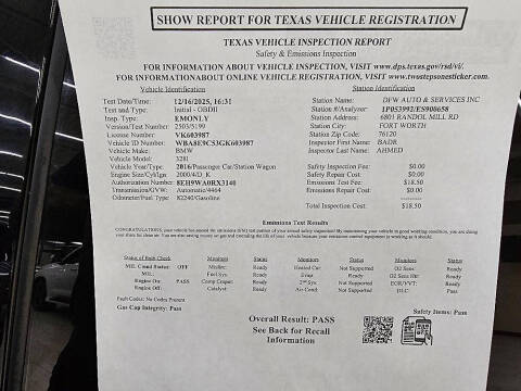 2016 BMW 3 Series 328i