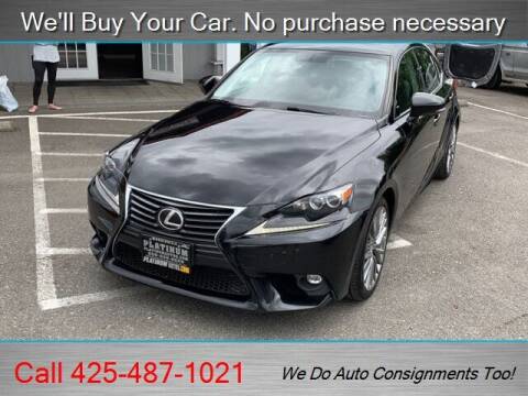 2016 Lexus IS 300 for sale at Platinum Autos in Woodinville WA