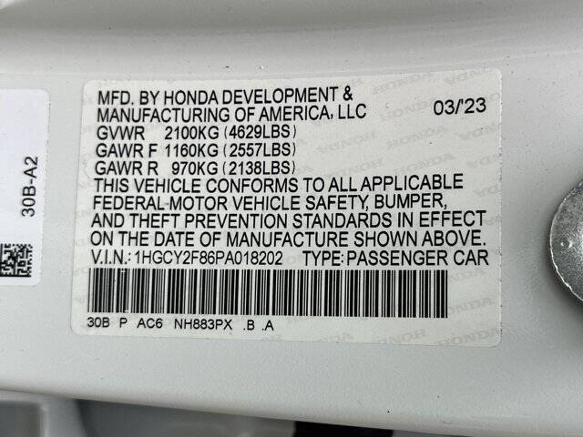 2023 Honda Accord Hybrid Touring