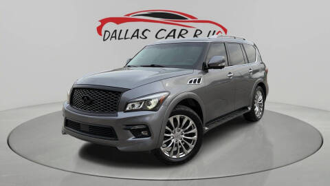 2015 Infiniti QX80 for sale at Dallas Car R Us in Dallas TX
