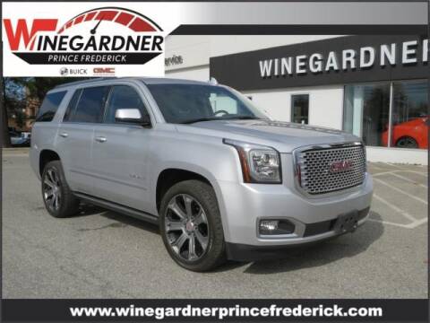 2017 GMC Yukon for sale at Winegardner Auto Sales in Prince Frederick MD