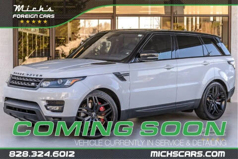 2016 Land Rover Range Rover Sport for sale at Mich's Foreign Cars in Hickory NC