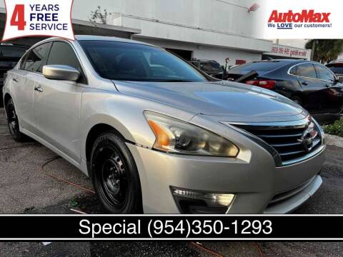 2013 Nissan Altima for sale at Auto Max in Hollywood FL