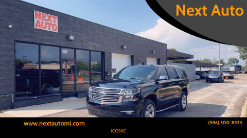 2016 Chevrolet Tahoe for sale at Next Auto in Mount Clemens MI