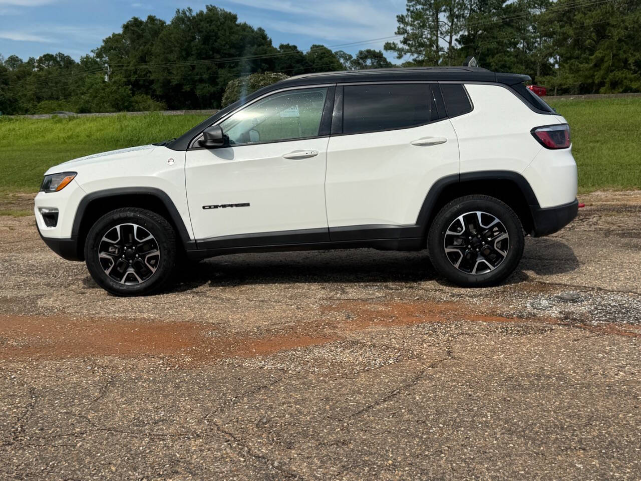 White 2020 Jeep Compass Trailhawk 4x4 Trailhawk 4dr SUV 2