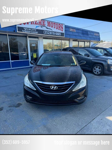 2013 Hyundai Sonata for sale at Supreme Motors in Leesburg FL