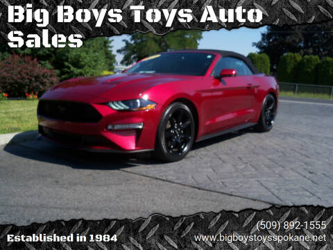 2019 Ford Mustang for sale at Big Boys Toys Auto Sales in Spokane Valley WA