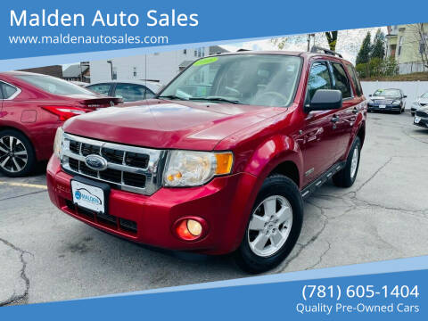 2008 Ford Escape for sale at Malden Auto Sales in Malden MA