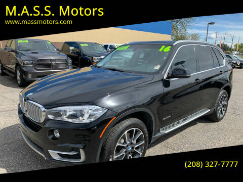 2016 BMW X5 for sale at M.A.S.S. Motors in Boise ID