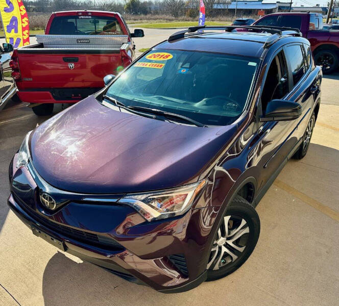 2018 Toyota RAV4 for sale at Raj Motors Sales in Greenville TX