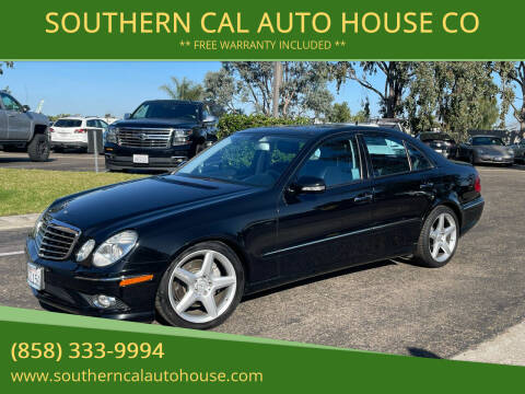 2009 Mercedes-Benz E-Class for sale at SOUTHERN CAL AUTO HOUSE CO in San Diego CA