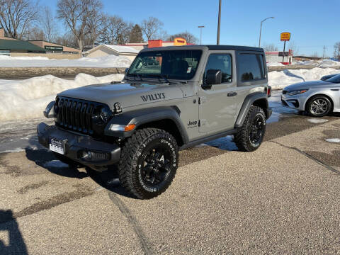 2023 Jeep Wrangler for sale at LITCHFIELD CHRYSLER CENTER in Litchfield MN