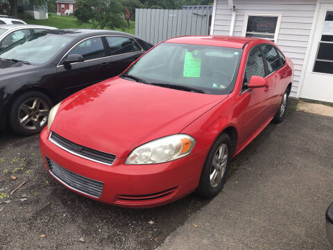 2011 Chevrolet Impala for sale at CENTRAL AUTO SALES LLC in Norwich NY