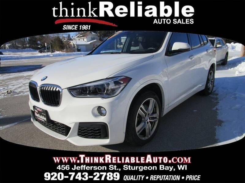 2018 BMW X1 for sale at RELIABLE AUTOMOBILE SALES, INC in Sturgeon Bay WI