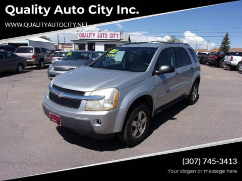 2005 Chevrolet Equinox for sale at Quality Auto City Inc. in Laramie WY