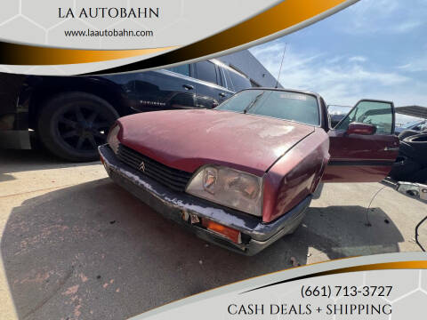 1987 Citroen SM for sale at LA  AUTOBAHN - LA AUTOBAHN in Santa Clarita CA