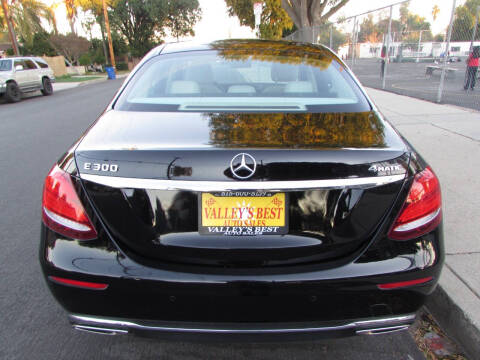 2018 Mercedes-Benz E-Class E 300 4MATIC